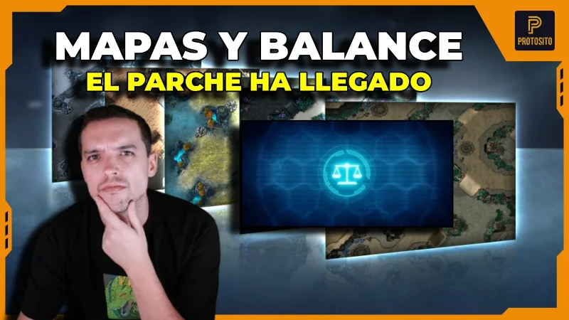 MAPAS, BALANCE y META nuevos en StarCraft 2 - Parche 5.0.16